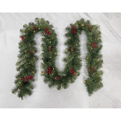 Celebrations 6 ft. L Mixed Pine Garland