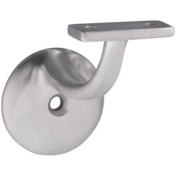 National Hardware Silver Stainless Steel Handrail Bracket 250 lb