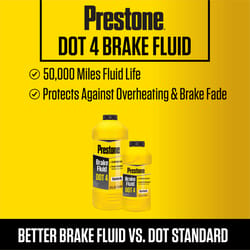 Prestone DOT 4 Brake Fluid 12 oz