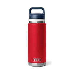 YETI Rambler 26 oz Rescue Red/White/Navy BPA Free Bottle with Chug Cap