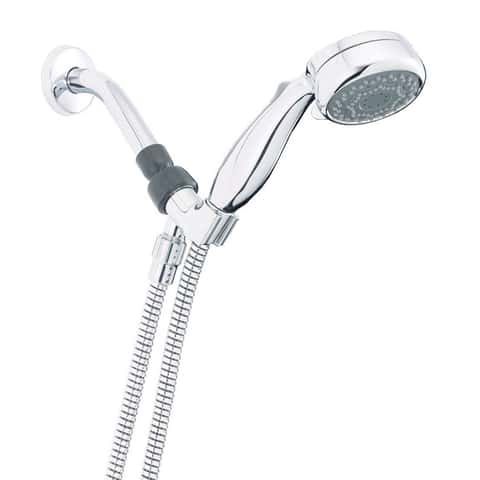 Shower Head & Hand Shower 1.75 GPM 4-Setting in Chrome 75285