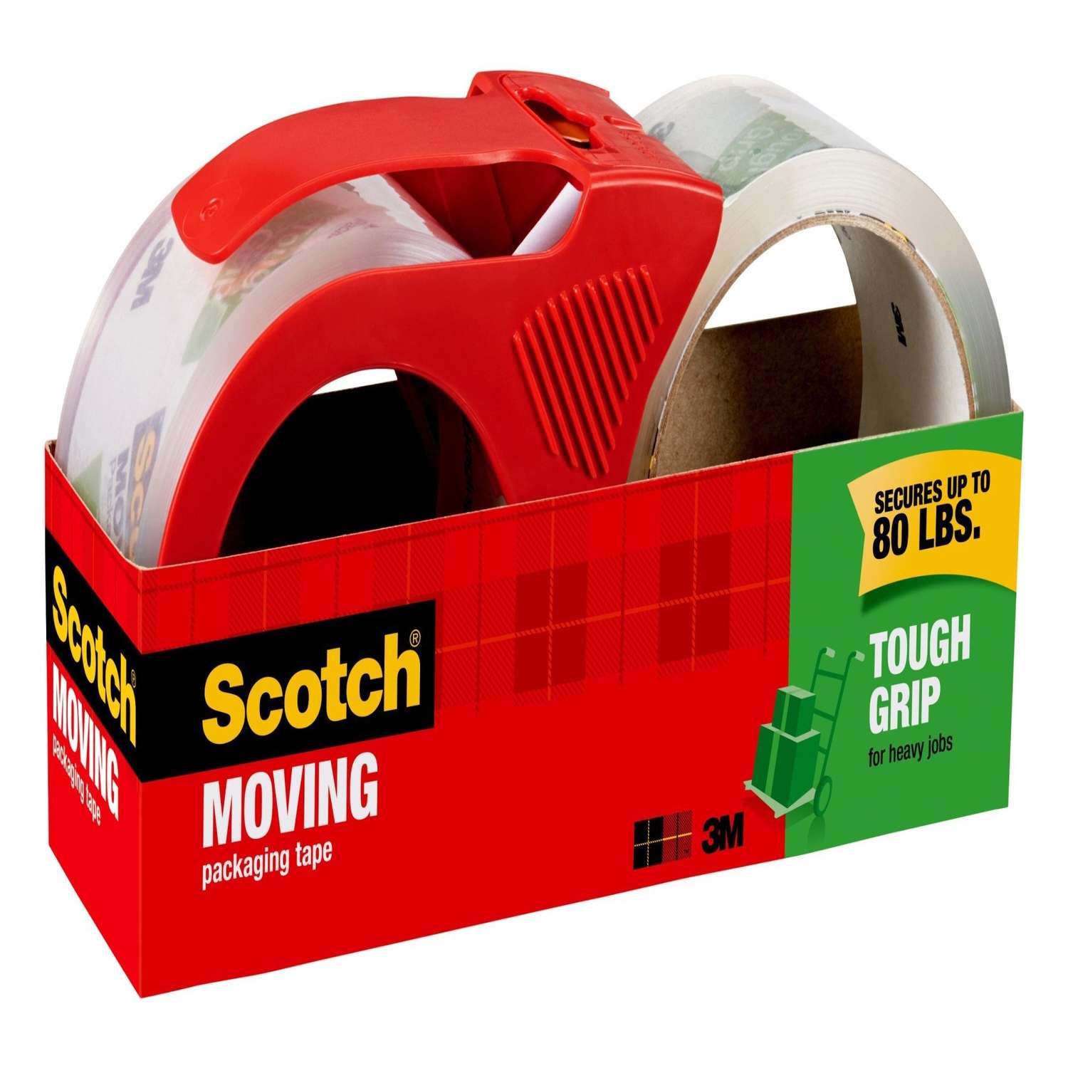 Scotch 1.88 in. W X 54.6 yd L Packing Tape Clear