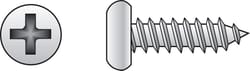 HILLMAN No. 12 Ga. X 5/8 in. L Phillips Pan Head Sheet Metal Screws 100 pk