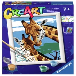 Ravensburger CreArt Cute Giraffes Paint By Number Set Multicolored 14 pc