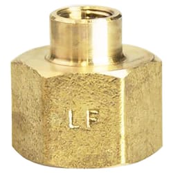 ATC 1/2 in. FPT X 1/8 in. D FPT Brass Reducing Coupling