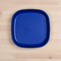 Re-Play Navy Blue Plastic/Polypropylene Square Plate 1 pk