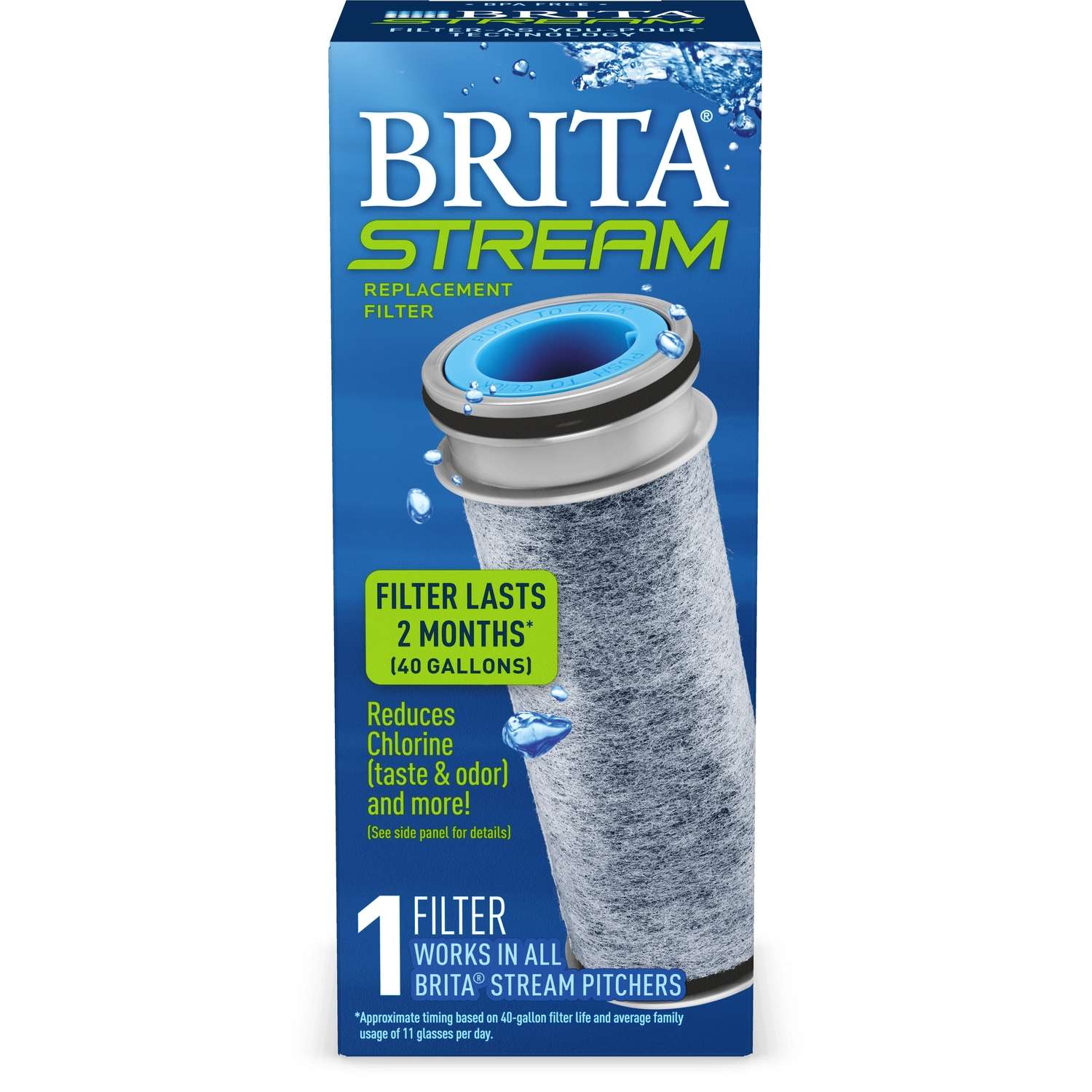 Brita Stream Pitchers Drinking Water Replacement Filter Ace Hardware