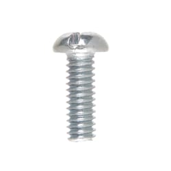HILLMAN No. 1/4-20 Ga. X 3/4 in. L Combination Round Head Zinc-Plated Steel Machine Screws 100 pk