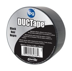 IPG JobSite 1.88 in. W X 20 yd L Black Duct Tape