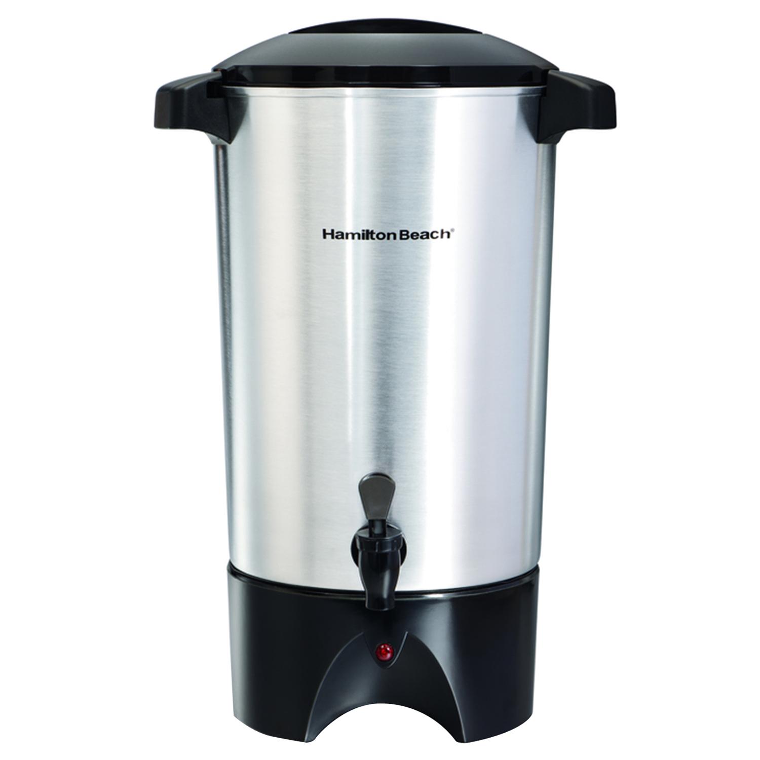 Hamilton Beach 45 cups Black/Silver Coffee Urn Sansujyuku sansujyuku.com