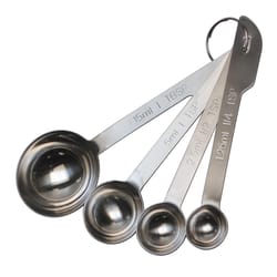 Progressive Prepworks Multisize Stainless Steel Metallic Measuring Spoon