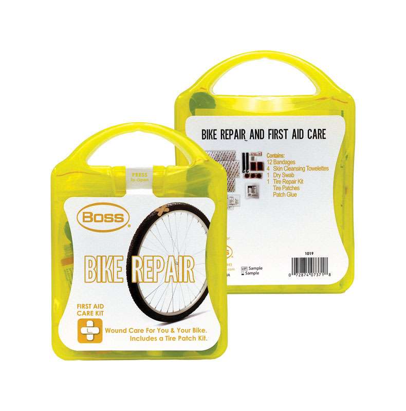 Boss Bike Repair Yellow First Aid Kit - Ace Hardware