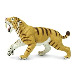 Safari Ltd. Wild Safari Smilodon Toy Yellow
