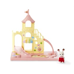 Calico Critters Baby Castle Playground Set 8 pc