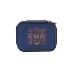 History & Heraldry Why Fit in When You Were Born To Stand Out Travel Jewellery Box 1 pk