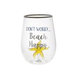 Pavilion We People 19 oz Clear Glass Stemless Wine Glass