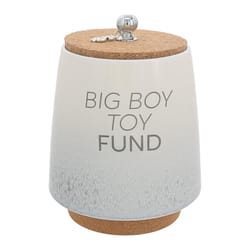 Pavilion Big Boy Toy Fund Savings Bank Ceramic 1 pk