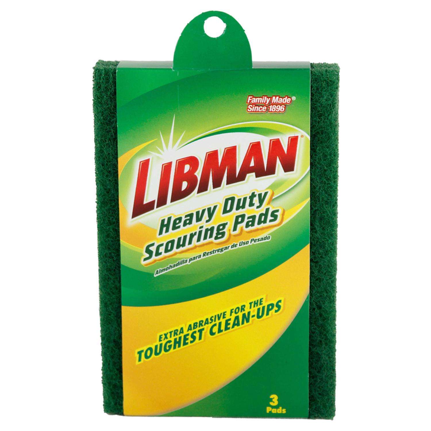 Libman Heavy Duty Scouring Pad For Multi-Purpose 6 in. L 3 pk - Ace Hardware