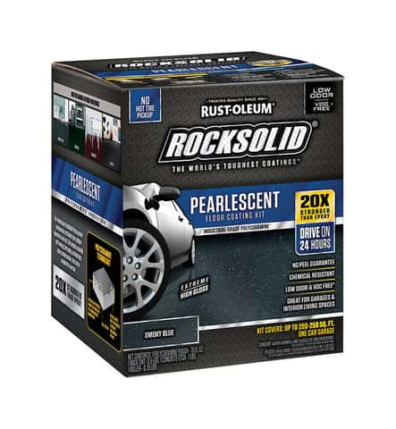 Rust-Oleum RockSolid Pearlescent Smoky Blue Epoxy Floor Paint 80 oz - Ace  Hardware