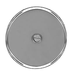 Jones Stephens 5-1/4 in. D Stainless Steel Drum Trap Cover