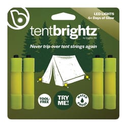 Brightz Tent Brightz LED Camping Accessories Tent LED Light ABS Plastics 4 pk