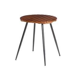 Glitzhome Modern 20 in. W Round Accent Table