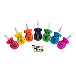 Picquic Teeny Turner 7-in-1 Micro Screwdriver 2.78 in. 8 pc
