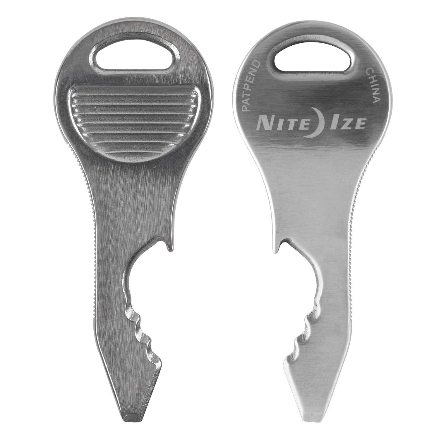 Nite Ize DoohicKey 1.8 in. D Stainless Steel Silver DoohicKey Multi Key Tool Nite Ize DoohicKey 1.8 in. D Stainless Steel Silver DoohicKey Multi Key Tool