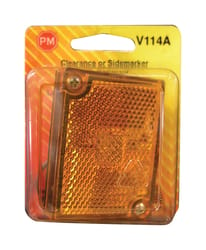 Peterson Amber Square Clearance/Side Marker Light
