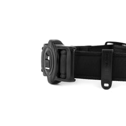 MyFamily Memopet Black Adjustable Polyester Dog Collar Large