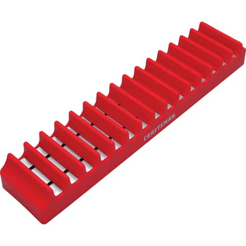 Craftsman Screwdriver Organizer Plastic/Steel Red