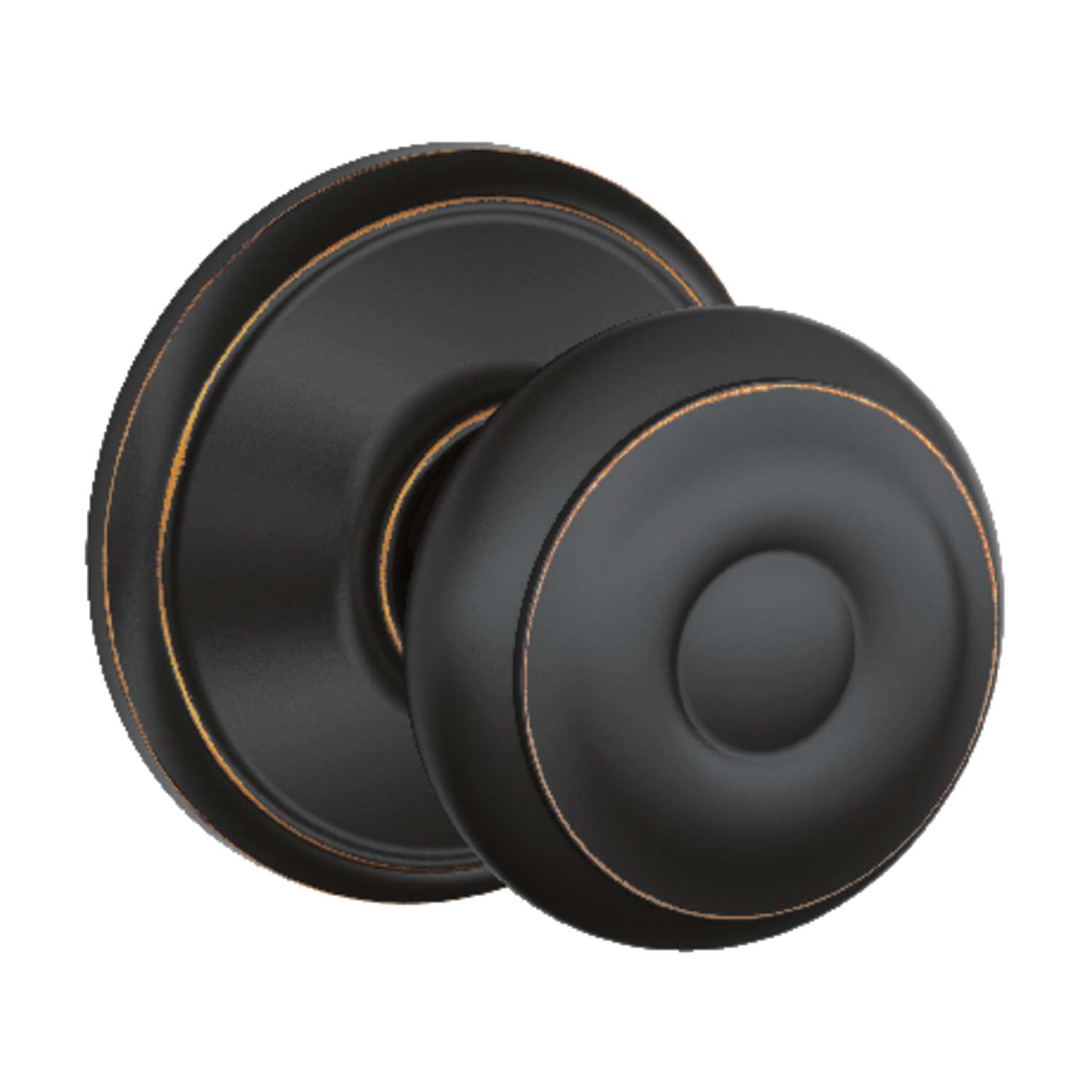 Schlage Aged Bronze Passage Lockset ANSI Grade 2 13/4 in