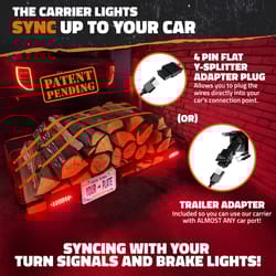 Mockins Black Cargo Carrier Set 1 pk