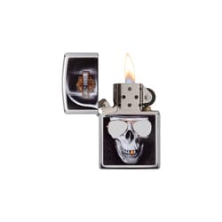 Zippo Black/Silver Harley-Davidson Lighter 1 pk