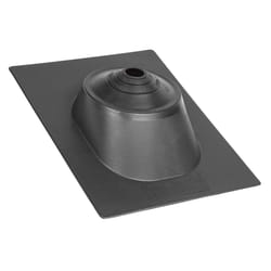 IPS 12 in. W X 16 in. L Plastic Roof Flashing Black