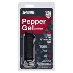 Sabre Safe Escape Black Plastic Gel Pepper Spray