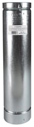 Selkirk 4 in. D X 18 in. L Aluminum Round Gas Vent Pipe
