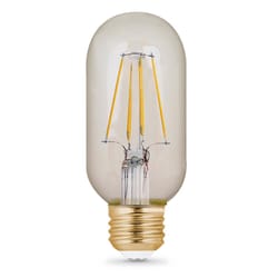 Feit T14 E26 (Medium) LED Bulb Amber Soft White 40 Watt Equivalence 1 pk