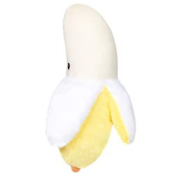Squishable Snacker Banana Plush Toy White/Yellow 1 pc