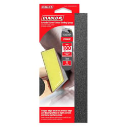 Diablo 8 in. L X 3 in. W X 1 in. 100 Grit Fine Angled Sanding Sponge