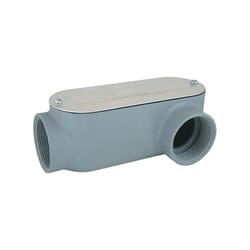 Sigma Engineered Solutions ProConnex 1 in. D Die-Cast Aluminum Conduit Body For Rigid/IMC 1 pk