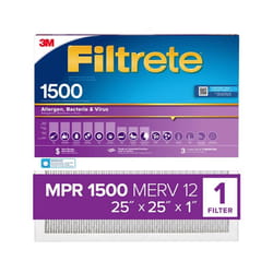 Filtrete 25 in. W X 25 in. H X 1 in. D 1500 MPR Pleated Air Filter 1 pk