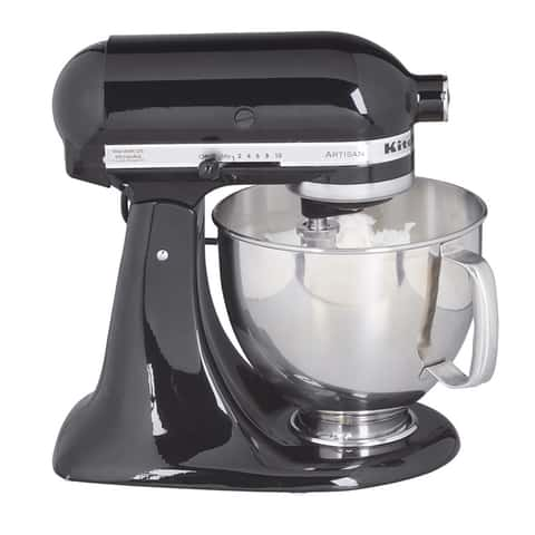 KitchenAid Artisan 5-Quart 10-Speed Onyx Black Residential Stand Mixer in  the Stand Mixers department at