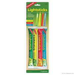 Coghlan's Assorted Lightsticks 8 in. H 4 pc