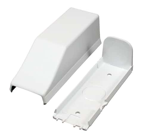 Wiremold Plastic Wire Cover 3 1/2 x 48 x 5/8-in White