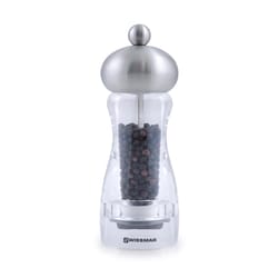 Swissmar Clear/Silver Acrylic Pepper Mill