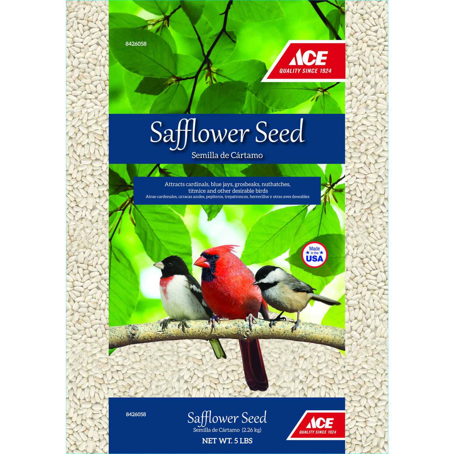 Ace Safflower Songbird Wild Bird Food Safflower Seeds 5 Lb Ace Hardware,Bbq Chicken Breast