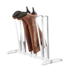 Whitmor 17-1/2 in. H X 22-1/2 in. W X 10-1/4 in. L Metal Boot Rack