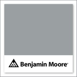 Benjamin Moore Delray Gray 1614