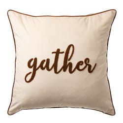 Glitzhome 24 in. Gather Pillow Cover Fall Decor